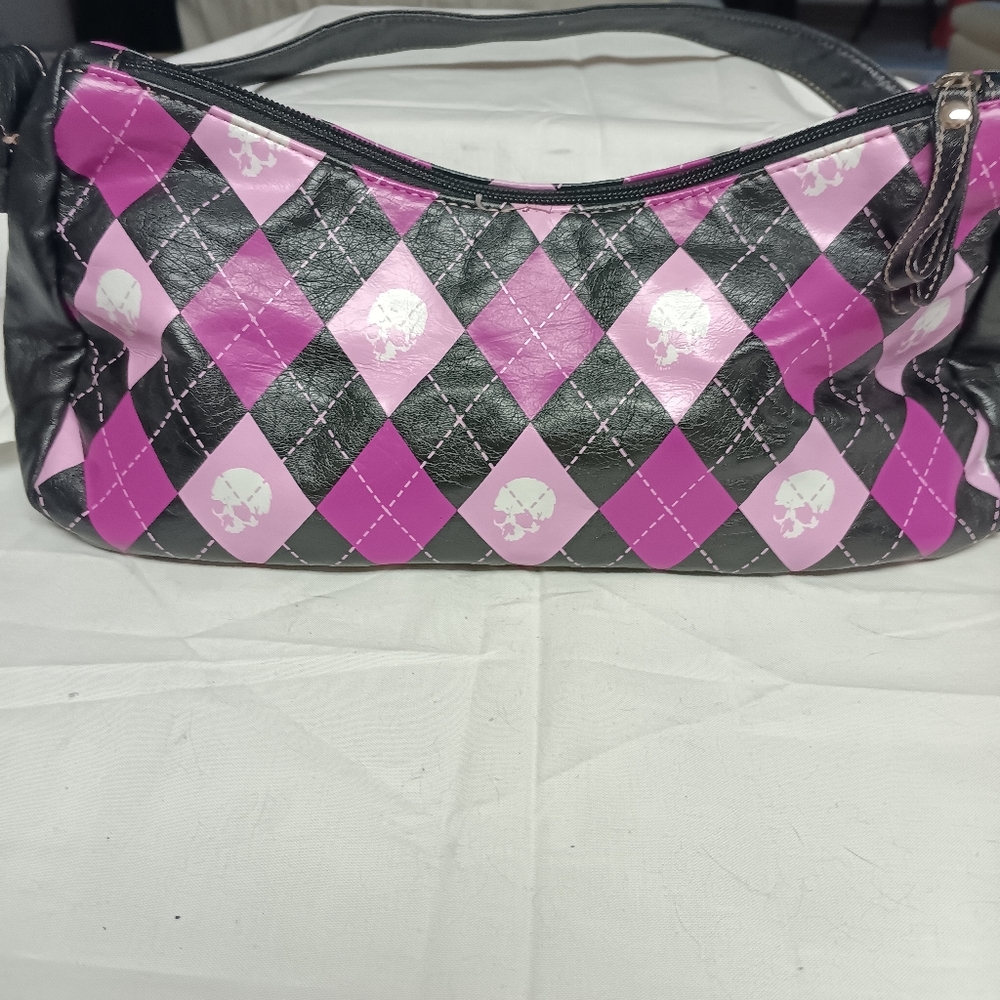 CLUTCH BAG small with skulls